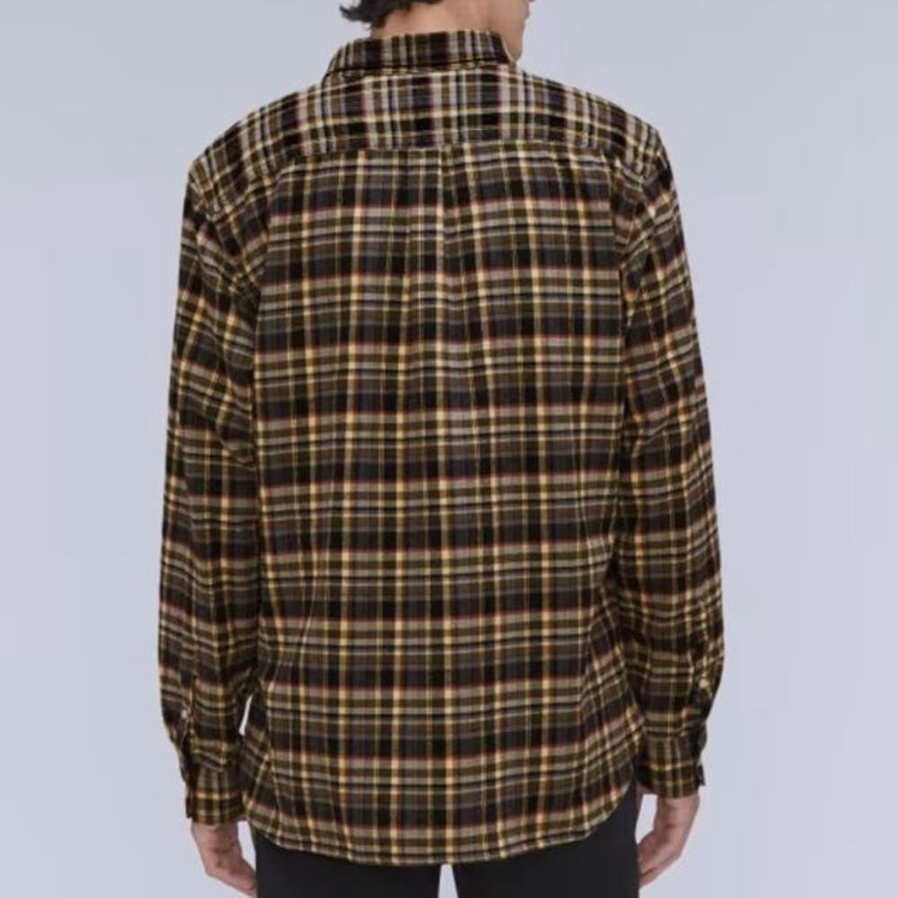 Everlane Men's Flannel Button Down Shirt Large Beech Plaid NWT - Picture 2 of 7